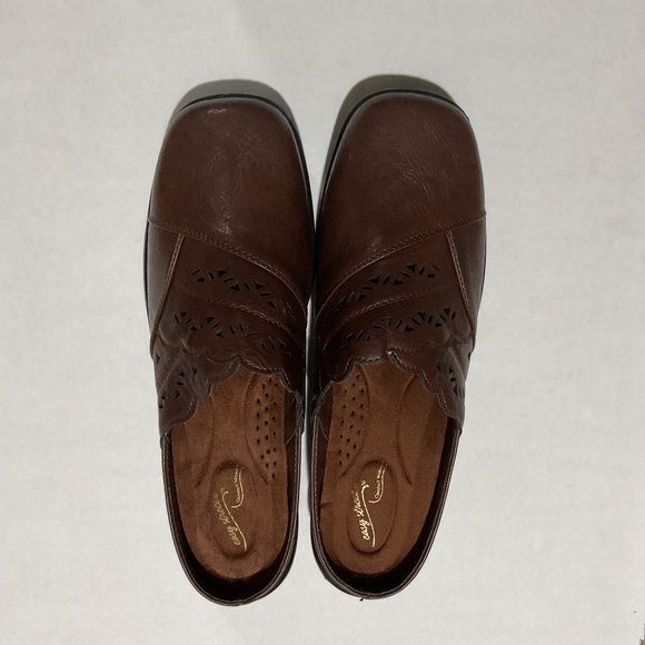 Easy Street Forever Tan Comfort Stretch Clogs Women’s 12W - Picture 1 of 7